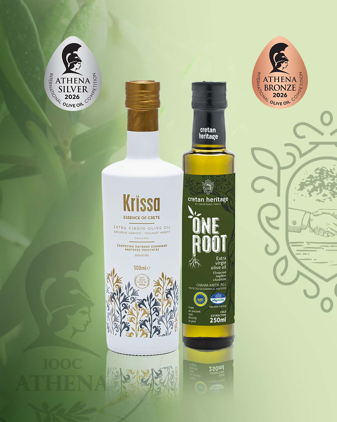 Cretan Heritage Krissa BIO Olijfolie 500 ml – Tsounati uit Kreta