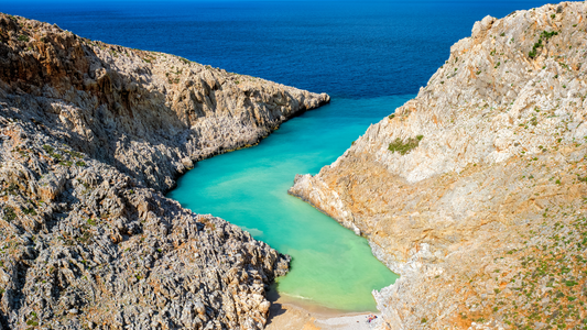 Seitan Limania Kreta | Ontdek de spectaculaire verborgen baai van Chania