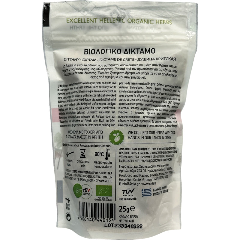 4vita - Biologische Diptam (25 gram)