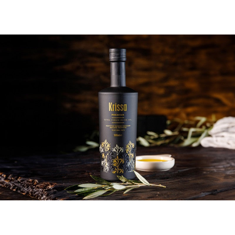 Cretan Heritage – Krissa Premium Extra Vierge Olijfolie (500 ml)