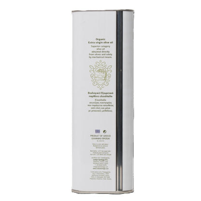 Cretan Heritage - One Root Biologische Extra Vierge Olijfolie (3 liter Blik)