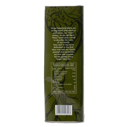 Ervaar de authentieke smaak van Kreta met Cretan Heritage One Root extra Vierge olijfolie. Fruitig, koudgeperst en 100% natuurlijk - ideaal voor koken, bakken en dagelijks gebruik.