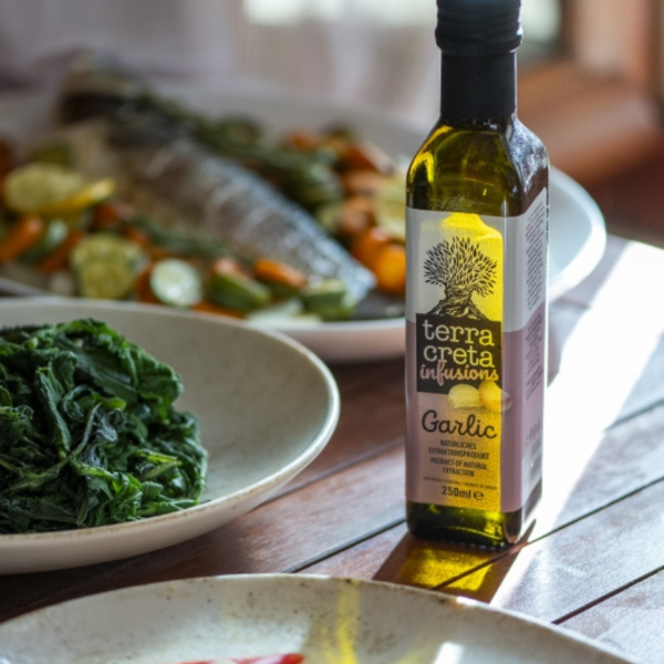 De knoflookolie die chefs gebruiken om smaken te verdiepen zonder te overheersen.