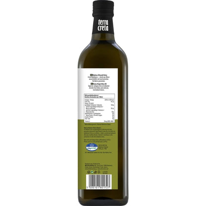 Kretenzische kracht in elke druppel: bekroonde, koudgeperste olijfolie met intens fruitig karakter.